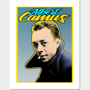 Albert Camus Existential Pop-Art Posters and Art